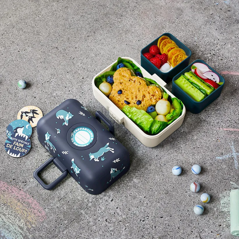 Lunchbox 800ml Tresor blauw