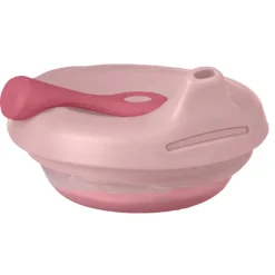 Lunchbox siliconen voedselzakje Food Push 110ml Blush 4m+