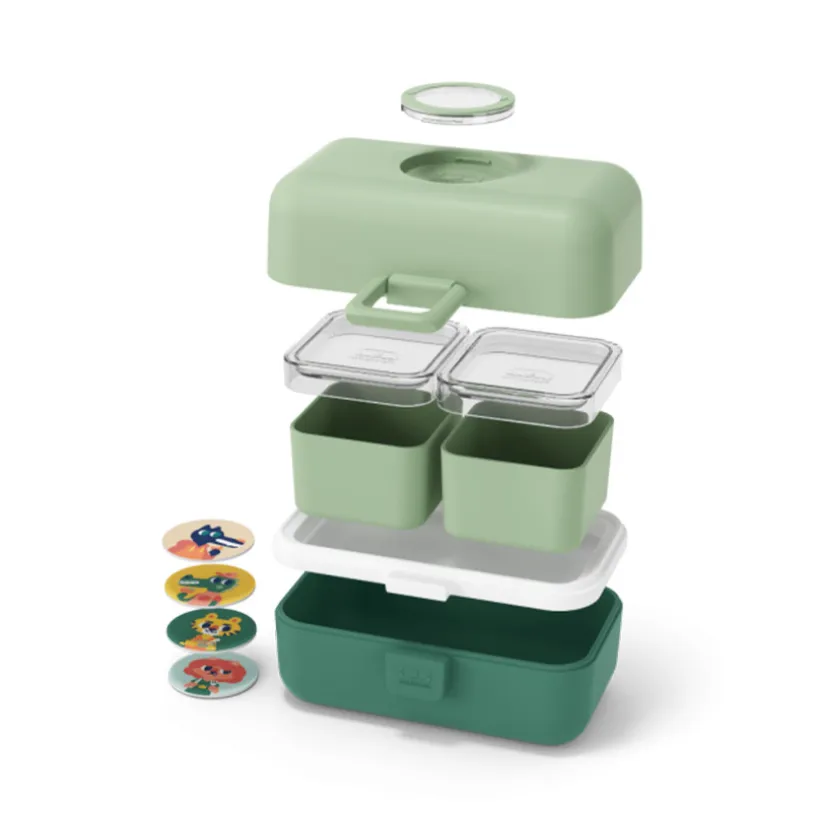 Lunchbox Tresor Forest Groen 800ml