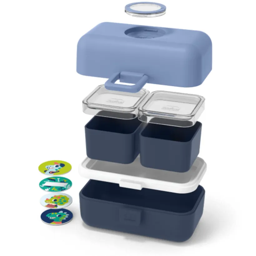 Lunchbox Tresor Infinity Blauw 800ml