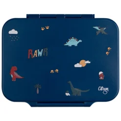 Lunchbox Tritan 4 vakken 700 ml Blue Dino