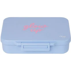 Lunchbox Tritan 4 vakken 700 ml Blue Glowup