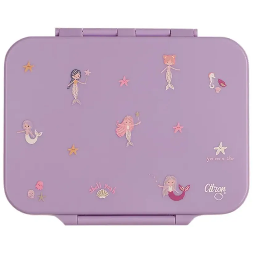 Lunchbox Tritan 4 vakken 700 ml Mermaid