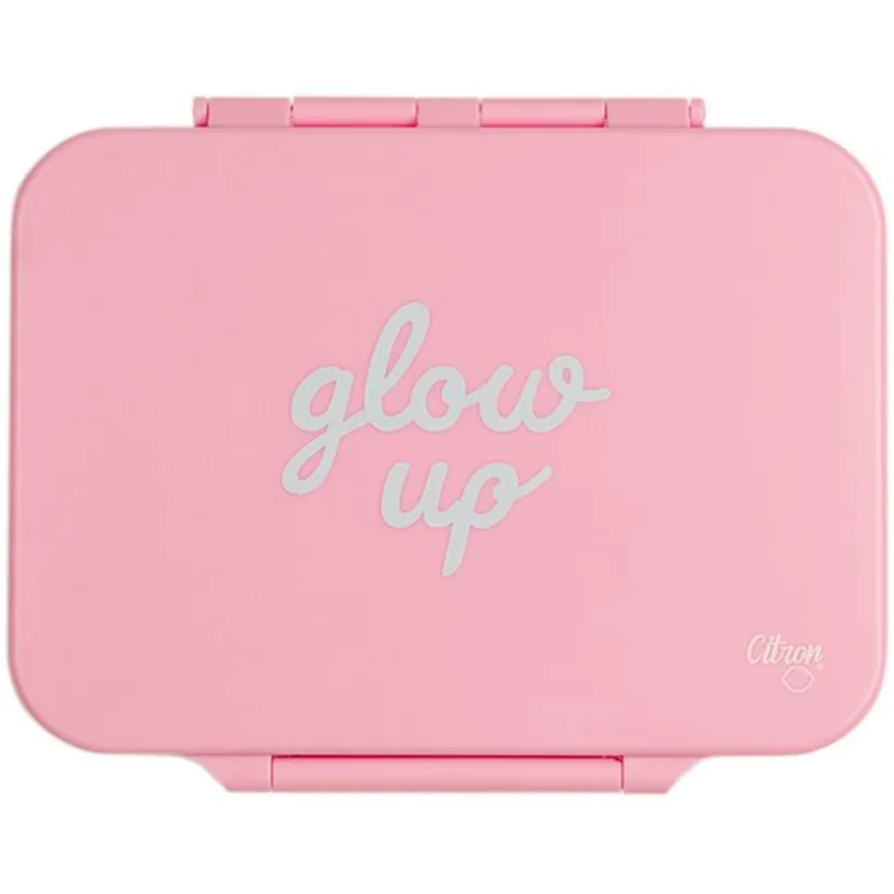 Lunchbox Tritan 4 vakken 700 ml Pink Glowup