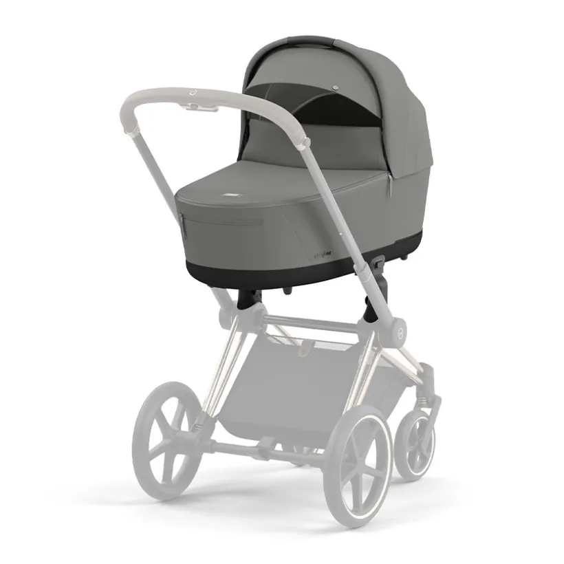 Lux Carry Cot draagmand voor Priam en e-Priam kinderwagen mirage grey