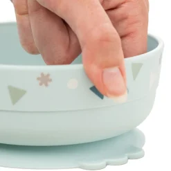 Maaltijdset 3-delige met zuignap Foodie Celebration Blauw