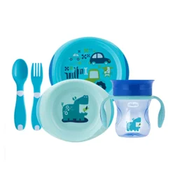 Maaltijdset 12M+ - Blauw