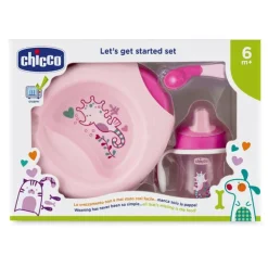 Maaltijdset 6M+ - Roze