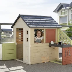 Maison Nature Smoby Life speelhuis met geïntegreerde buitenkeuken en vele accessoires