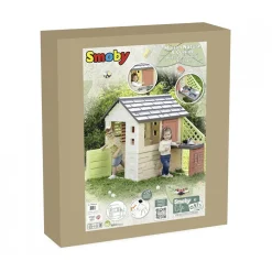 Maison Nature Smoby Life speelhuis met geïntegreerde buitenkeuken en vele accessoires