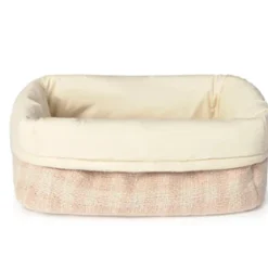 Mand gewatteerd 30x20x20cm Roze