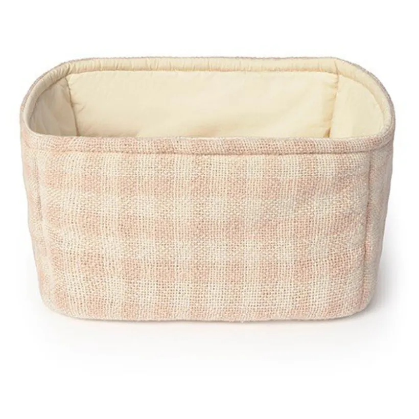 Mand gewatteerd 30x20x20cm Roze