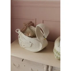 Mand 55x25x29cm Swan