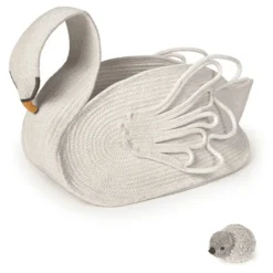 Mand 55x25x29cm Swan