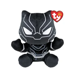 Marvel Beanie Babies Black Panther knuffeltje 15 cm