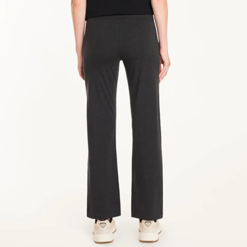Materniteit flare broek met hoge band
