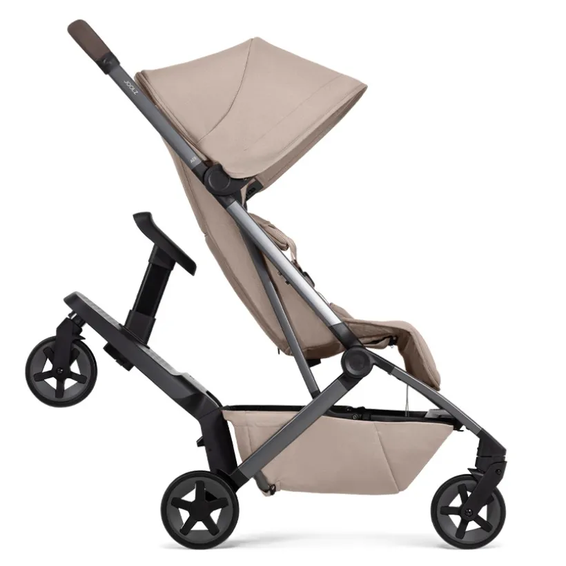 Meerijdplankje met zitting voor wandelwagen buggy Joolz Aer2 Zwart