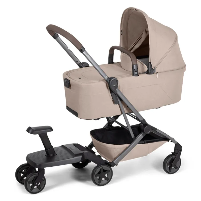 Meerijdplankje met zitting voor wandelwagen buggy Joolz Aer2 Zwart