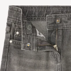 Meisjes brede uni jeans