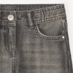 Meisjes brede uni jeans
