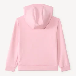 Meisjes hoodie gilet in scuba stof
