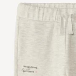 Meisjes joggingbroek wijd en met drukknopen