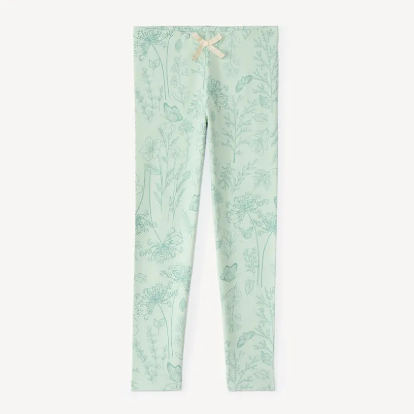 Meisjeslegging met bloemenprint