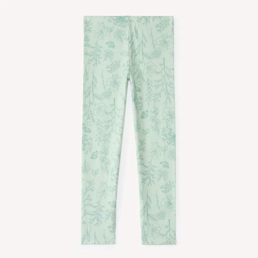 Meisjeslegging met bloemenprint
