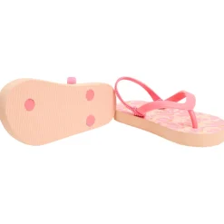 Meisjes slippers met bloemenprint en bandje in de maat
