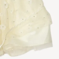 Meisjes tule rok met 3D bloemen