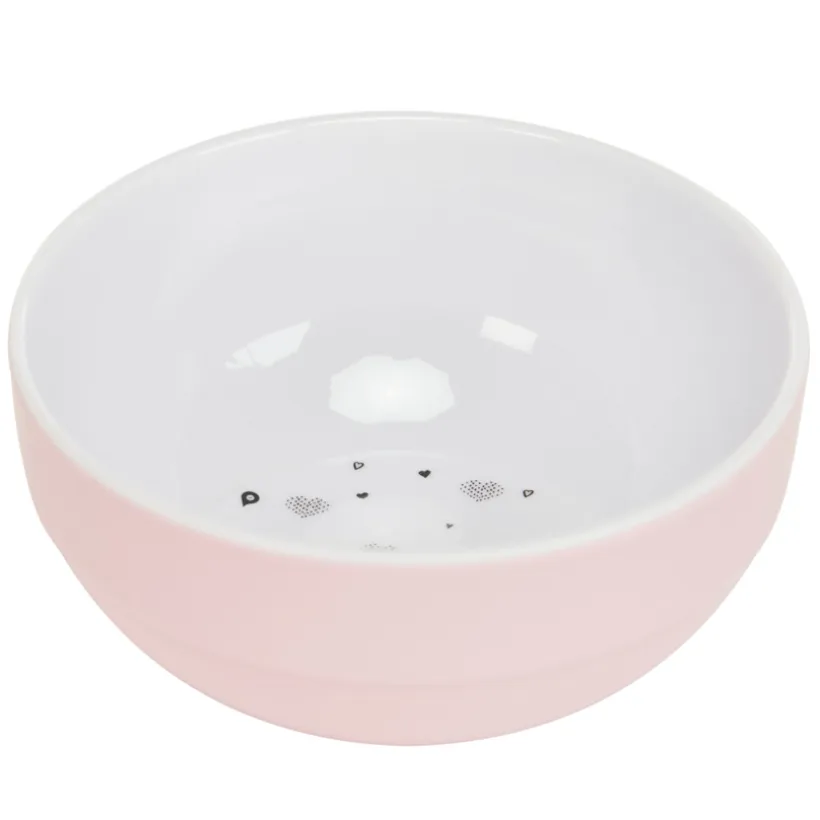 Melamine kom met roze hartenprint Prémaman