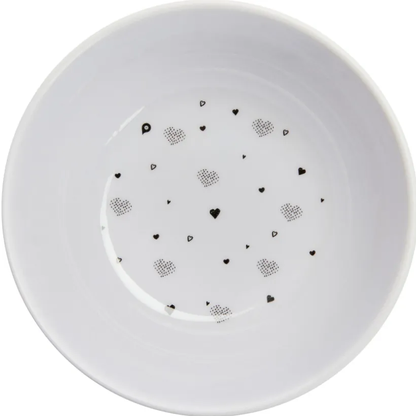 Melamine kom met roze hartenprint Prémaman