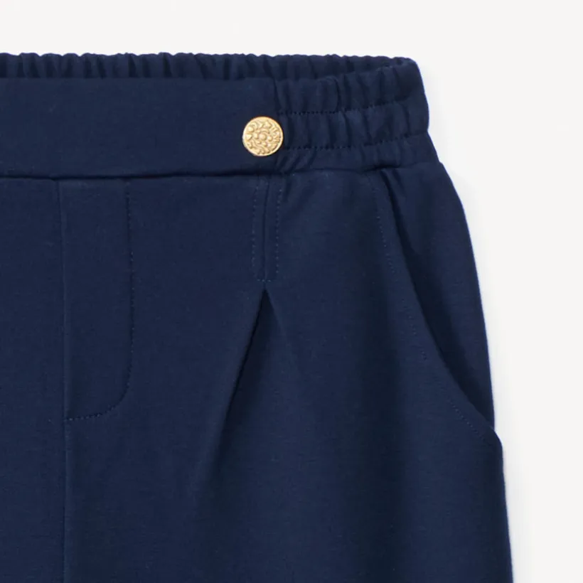 Milano joggingbroek met fantasieknopen meisjes