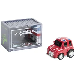 Miniatuur voertuig met wrijving Rode Engelse auto