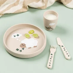 Mini beker in silicone Tiny Farm Zand