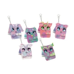 Mini carnet de notes en peluche Mini Fuzzy (modèle aléatoire)