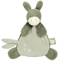 Mini knuffeldoekje Ezel 25cm Lindegroen