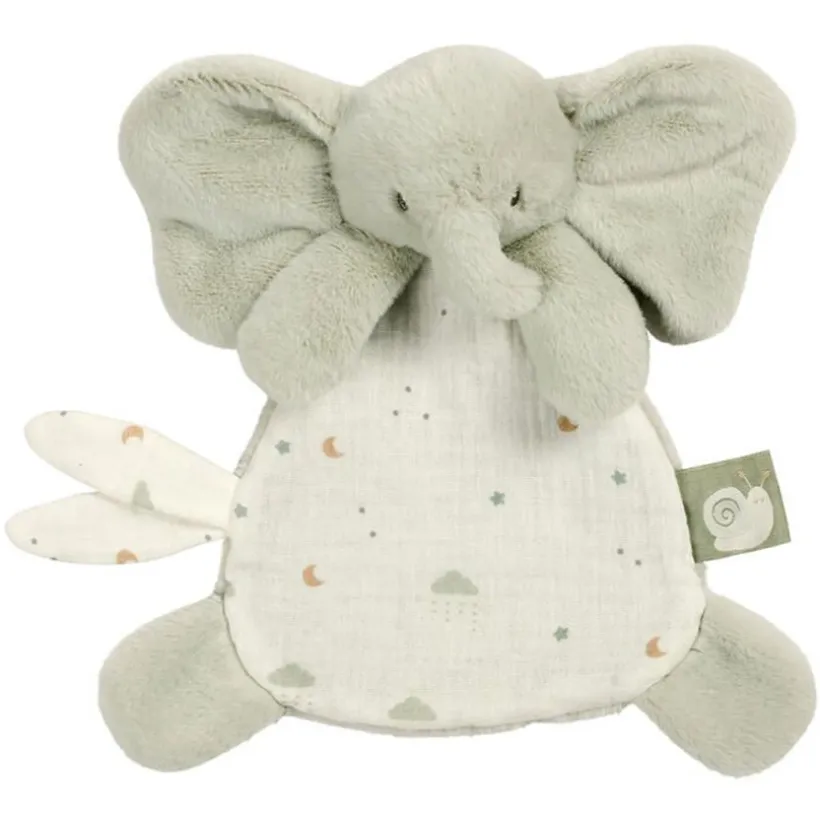 Mini knuffeldoekje Olifant 25cm Zand