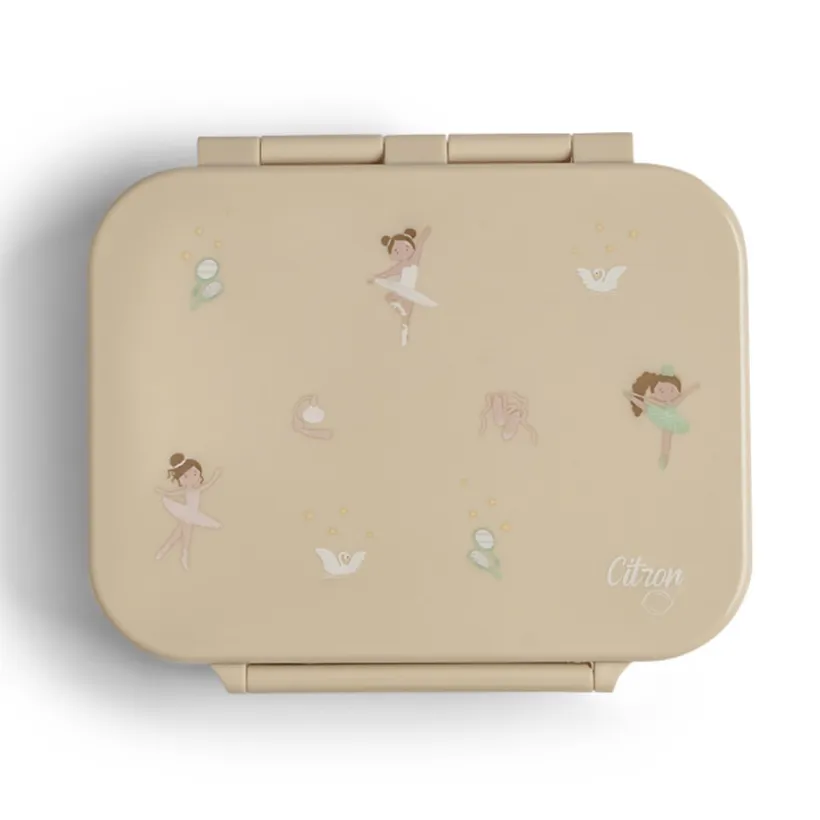 Mini lunchbox tritan met 3 compartiments Ballerina
