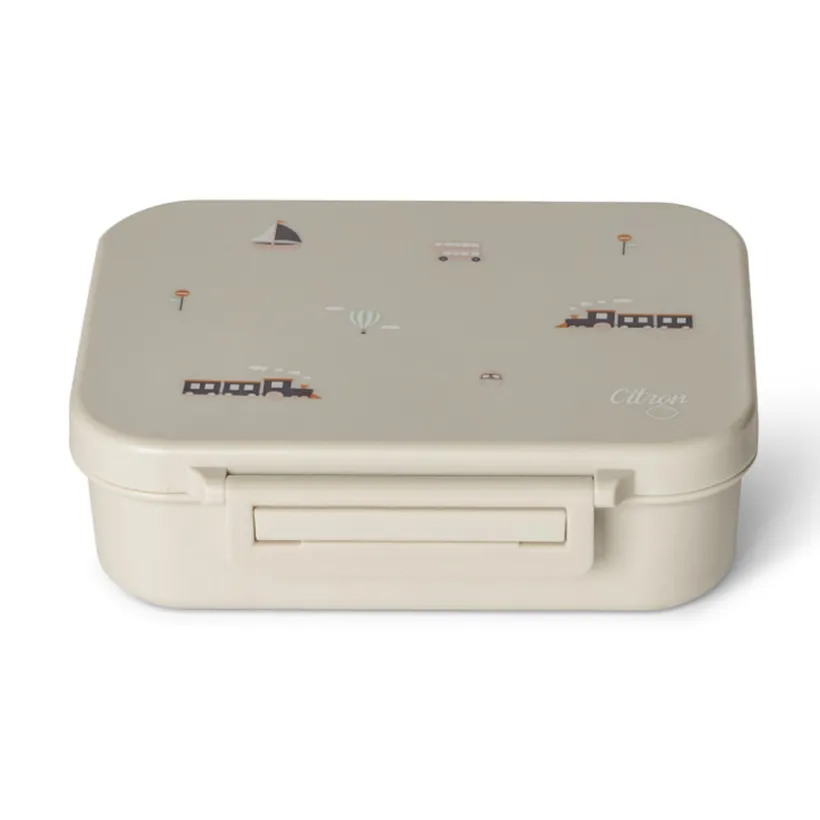 Mini lunchbox tritan met 3 compartiments Vehicles