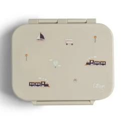 Mini lunchbox tritan met 3 compartiments Vehicles