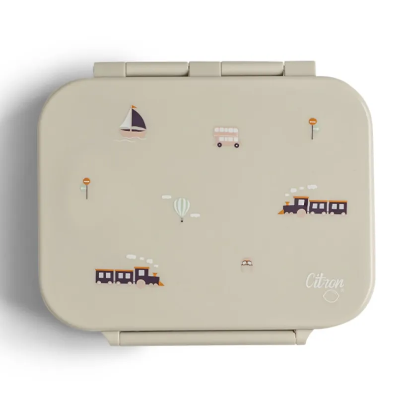 Mini lunchbox tritan met 3 compartiments Vehicles