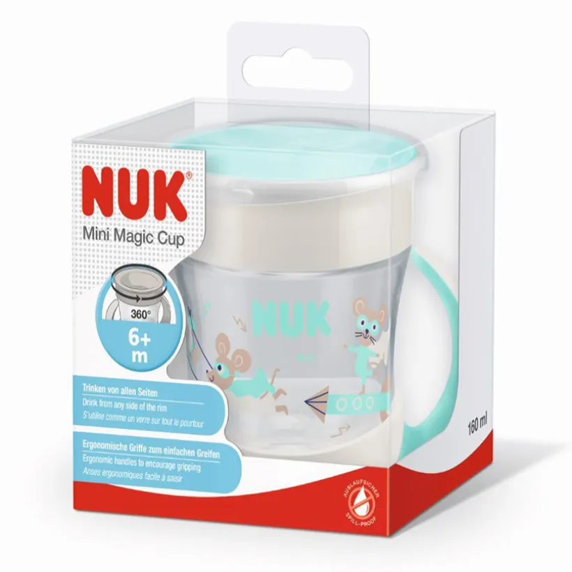 Mini Magic Cup 360°-beker met handgrepen vanaf 6 maanden