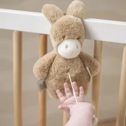 Mini muzikale knuffel Ezel 20cm Karamel