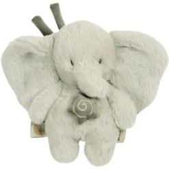 Mini muzikale knuffel Olifant 20cm Lindegroen