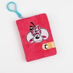 Mini pluche notitieboekje A7 met sleutelhanger - Diddl