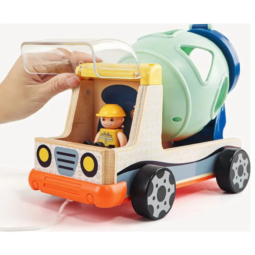 Mixervrachtwagen met vormsorteerder