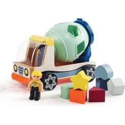 Mixervrachtwagen met vormsorteerder