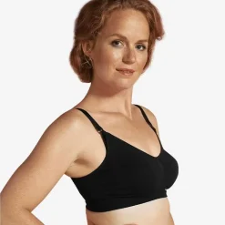 M-Naadloze borstvoedingsbeha Zwart
