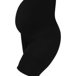 M - Naadloze zwangerschapsshort - Zwart